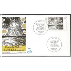 Niemcy 1992, Malarstwo. FDC