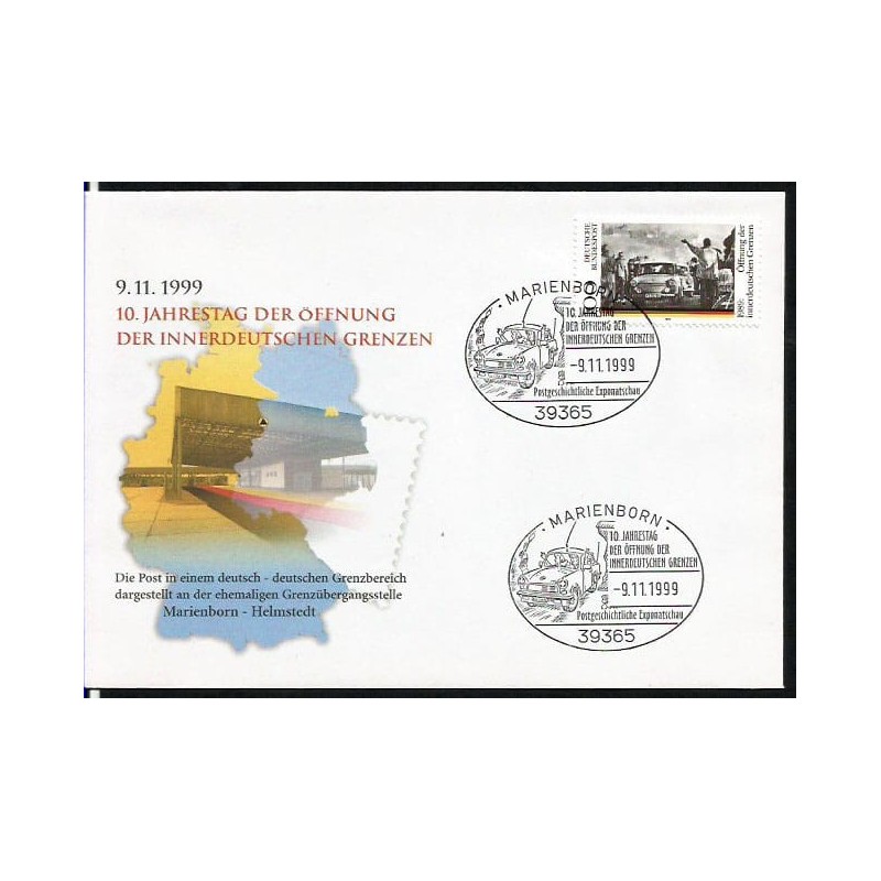 Niemcy 1999, Otwarcie granic 1989, trabant. Marienborn