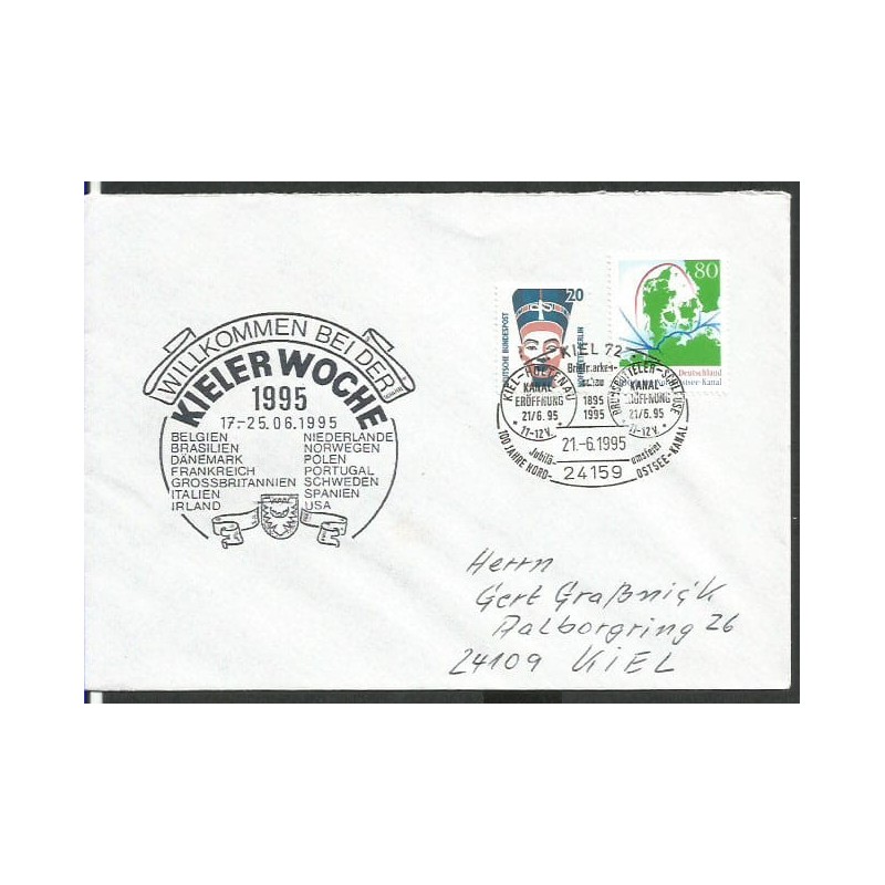 Niemcy 1995, Żaglowce, Polska. Kilonia