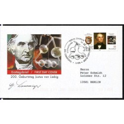 Niemcy 2003, Justus von Liebig, chemia. FDC