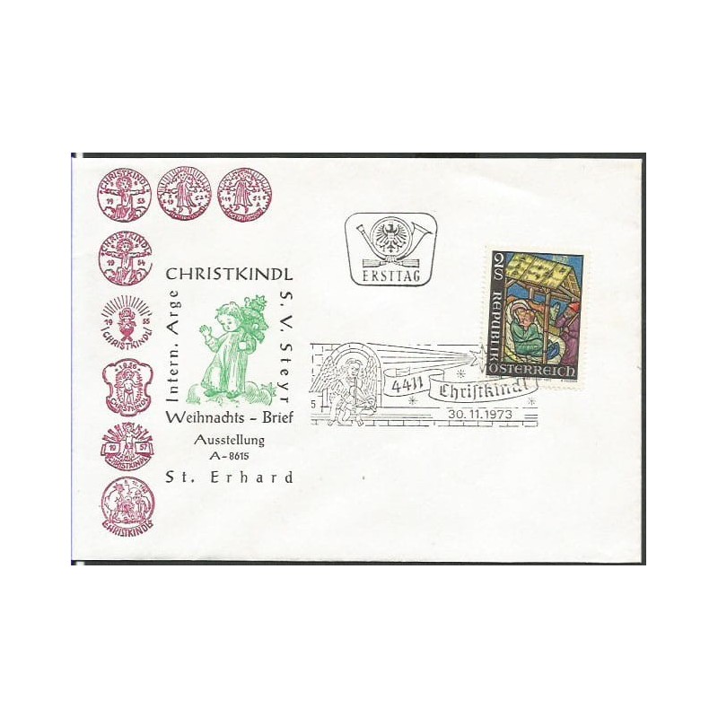 Austria 1973, Christkindl, Boże Narodzenie