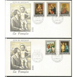 Watykan 1971, Rodzina, Matka Boska. FDC