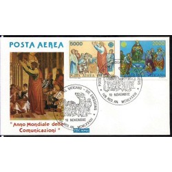 Watykan 1983, Jezus i Apostołowie, rok komunikacji. FDC