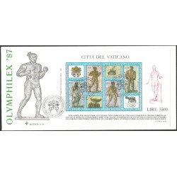 Watykan 1987, Olymphilex, olimpiada. FDC