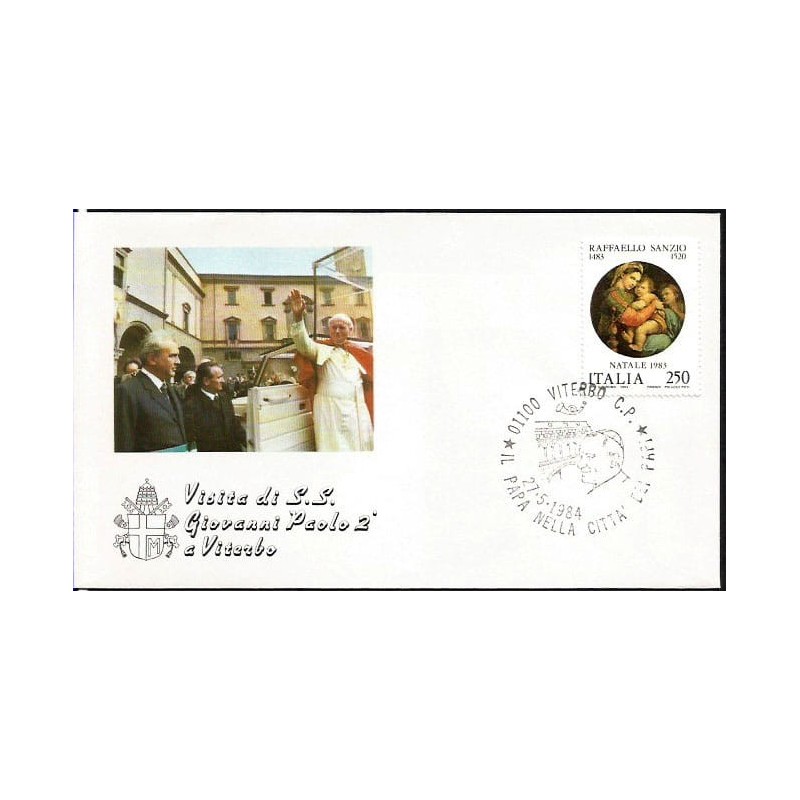 Włochy 1984, Papież Jan Paweł II. Wizyta w Viterbo