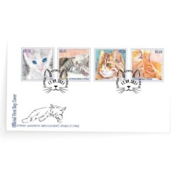 Cypr 2021, Ssaki: koty. FDC