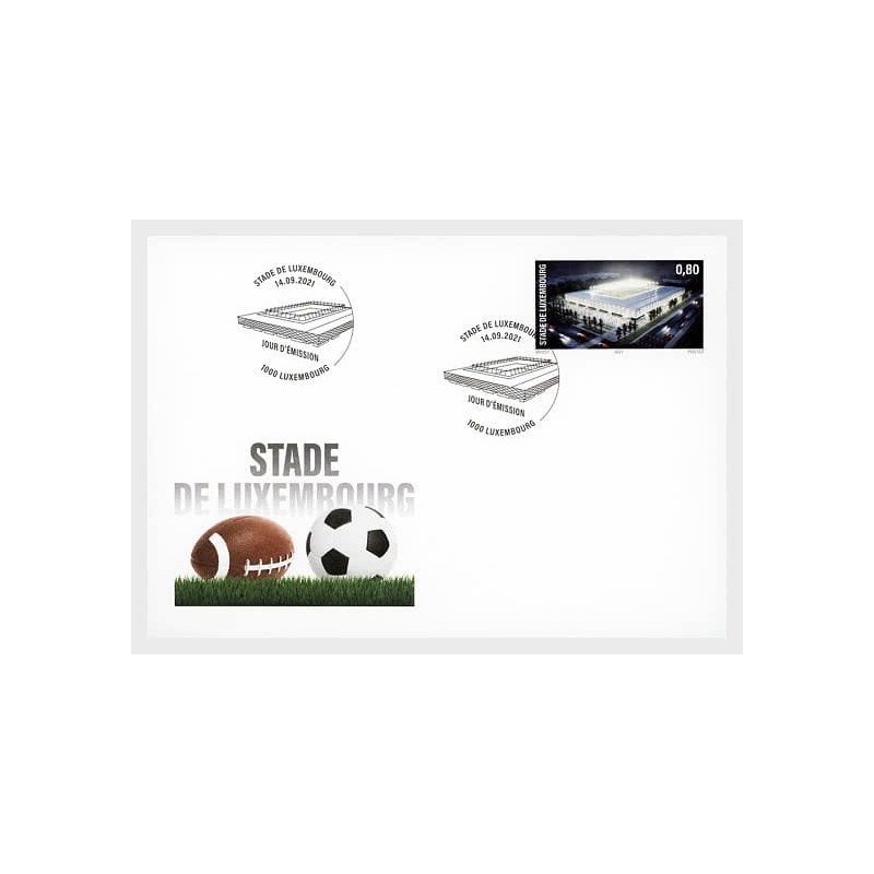 Luksemburg 2021, Stadion, piłka nożna, rugby. FDC