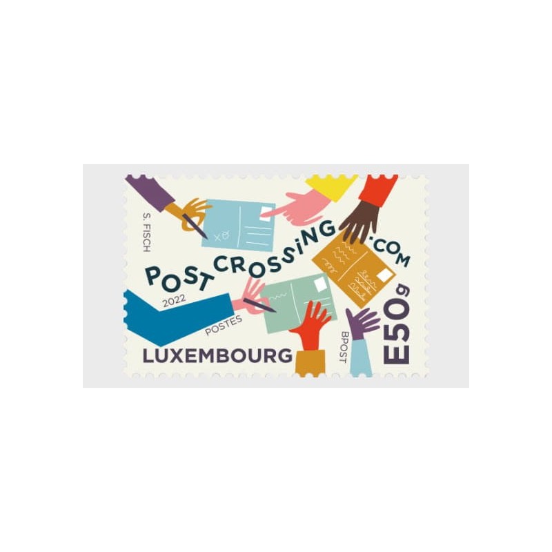 Luksemburg 2022, Postcrossing **