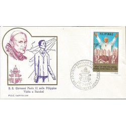 Filipiny 1981, Papież Jan Paweł II. Datownik