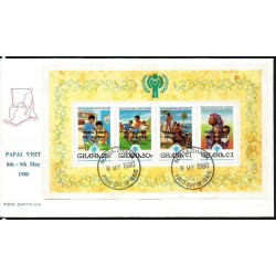 Ghana 1985, Papież Jan Paweł II. FDC