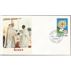 Kenia 1985, Papież Jan Paweł II. Datownik