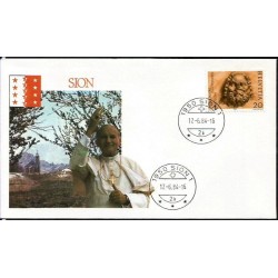 Szwajcaria 1984, Papież Jan Paweł II. Datownik