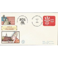 USA 1979, Papież Jan Paweł II. Datownik