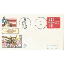 USA 1979, Papież Jan Paweł II. Datownik