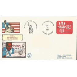 USA 1979, Papież Jan Paweł II. Datownik