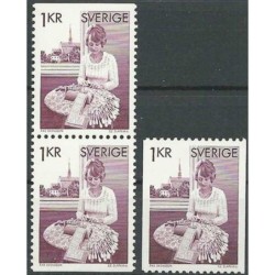 Szwecja 1976, Haft, koronka. Cz. SŁANIA **