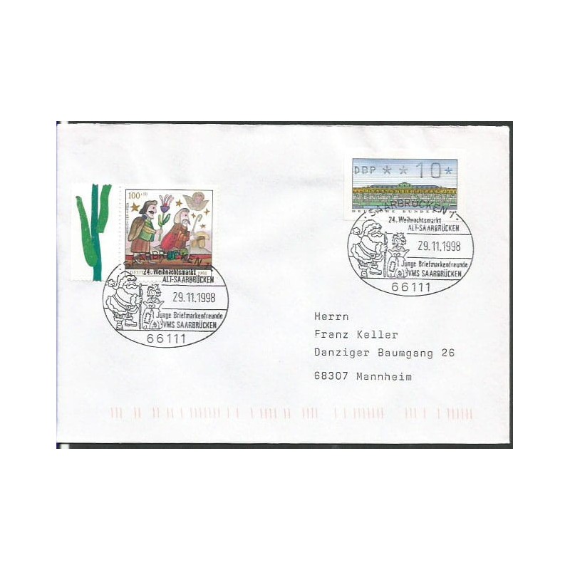 Niemcy 1998, Boże Narodzenie. Saarbrucken