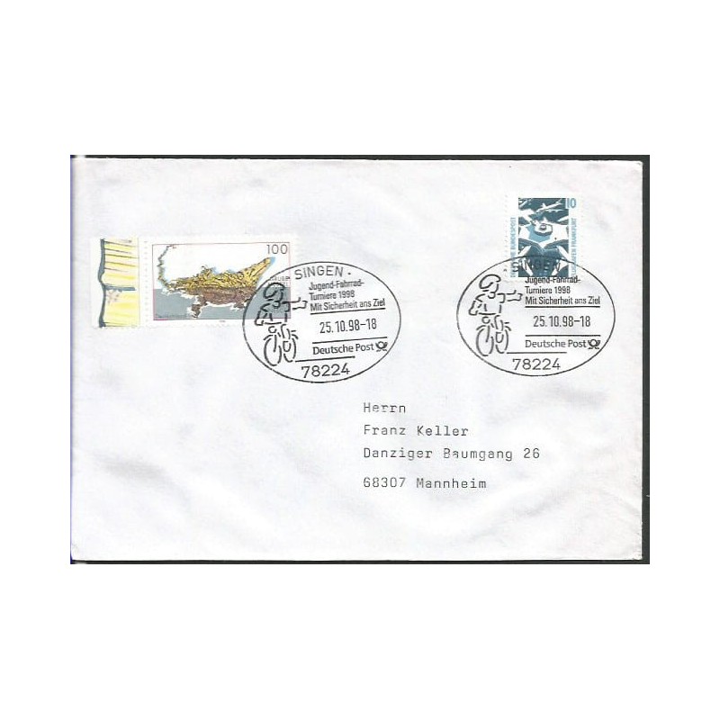 Niemcy 1998, Kolarstwo, rower. Singen