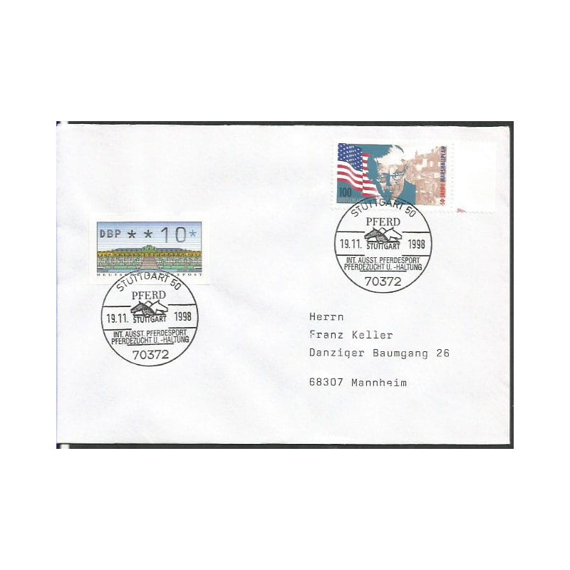 Niemcy 1998, Konie, sport. Stuttgart