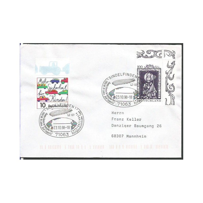 Niemcy 1998, Sterowiec, Graf Zeppelin. Sindelfingen