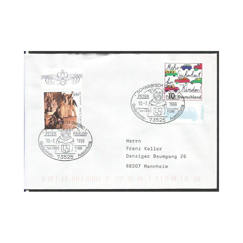 Niemcy 1999, P. Parler, rzeźbiarstwo. Schwabisch Gmund