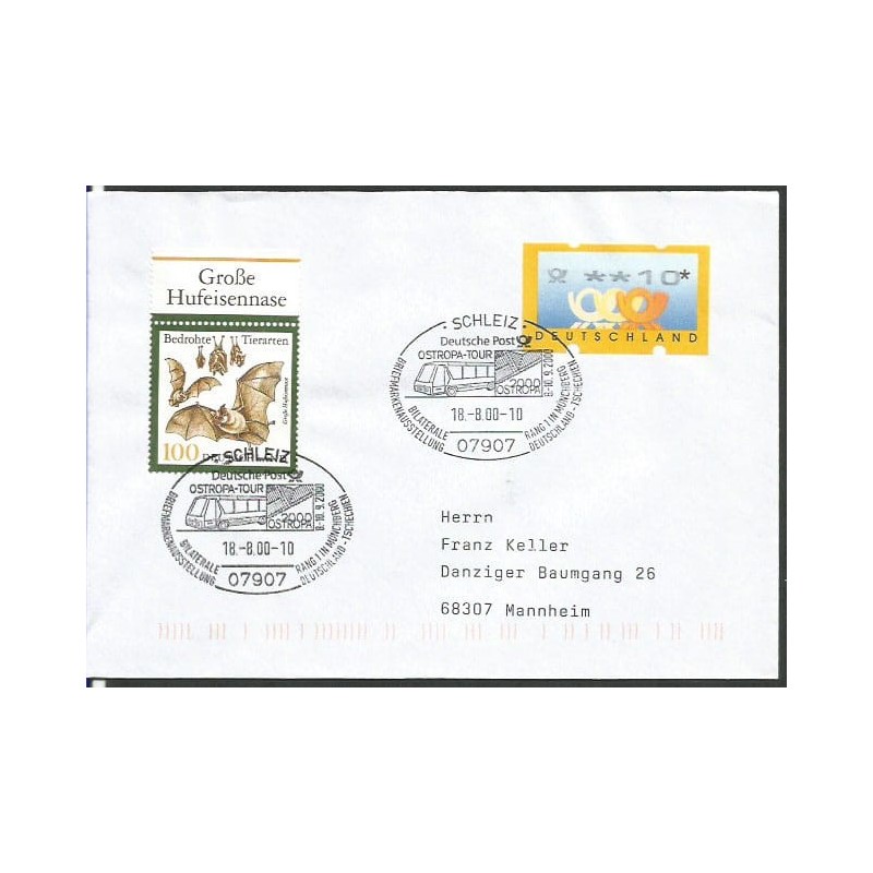 Niemcy 2000, Autobus, WF Ostropa Czechy. Schleiz