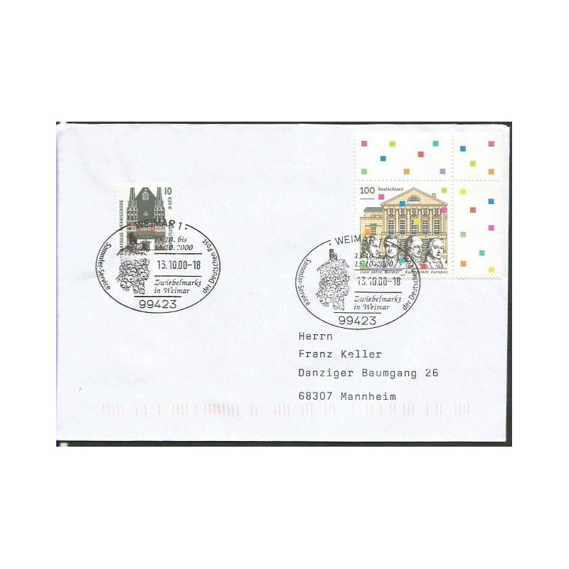 Niemcy 2000, Cebula, warzywa. Weimar