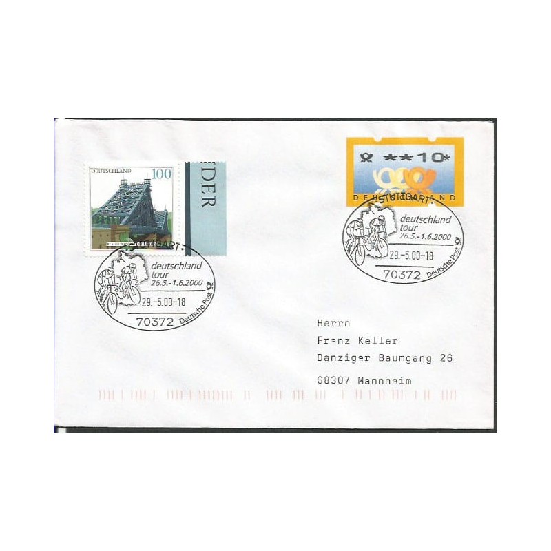 Niemcy 2000, Kolarstwo, rower. Stuttgart