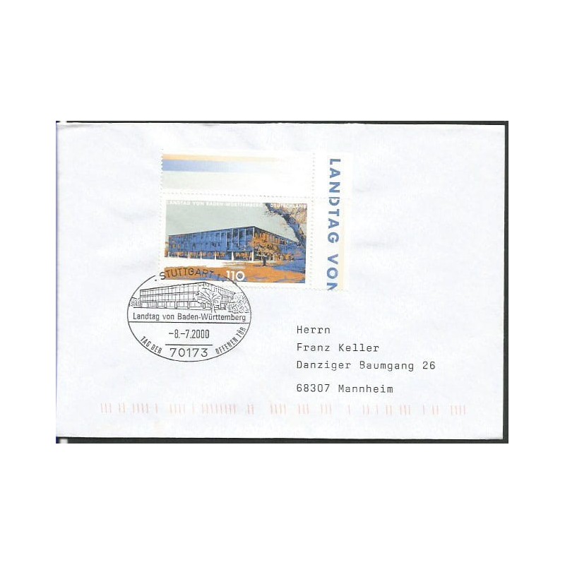 Niemcy 2000, Parlament, landtag. Stuttgart