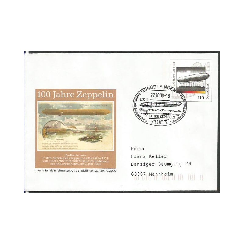 Niemcy 2000, Zeppelin, sterowiec. Sindelfingen