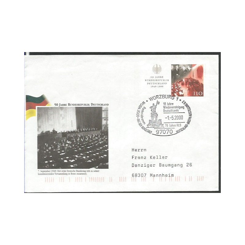 Niemcy 2000, Zjednoczenie Niemiec. Wurzburg