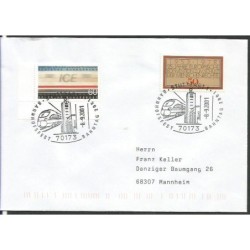 Niemcy 2001, Kolej, kolejnictwo, dworzec. Stuttgart