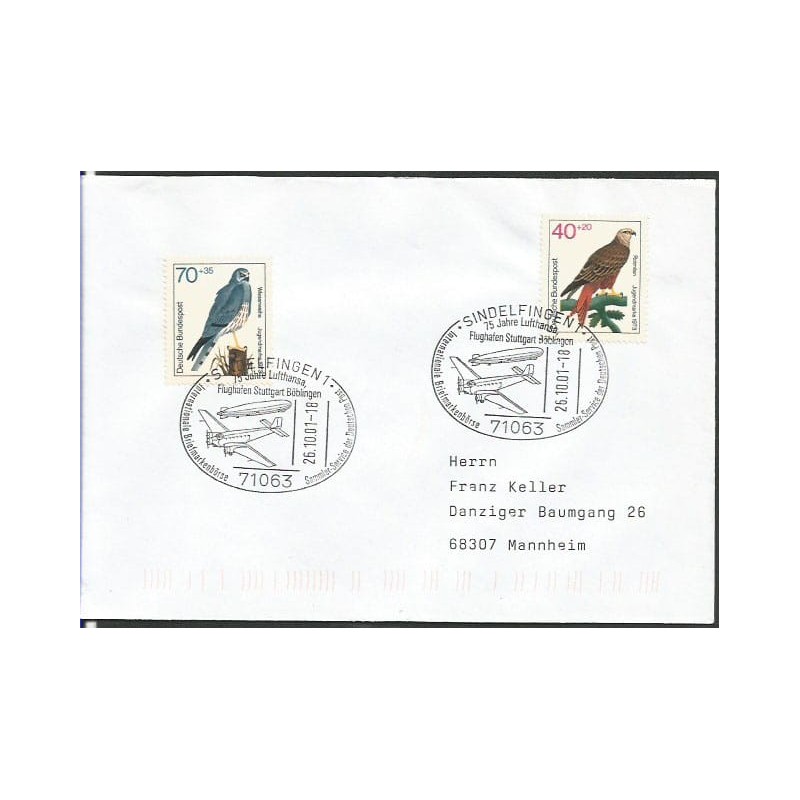 Niemcy 2001, Lotnisko, samolot, sterowiec. Sindelfingen