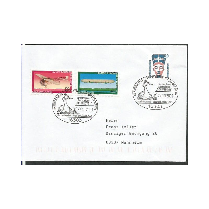 Niemcy 2001, Ptak perkoz. Schwedt