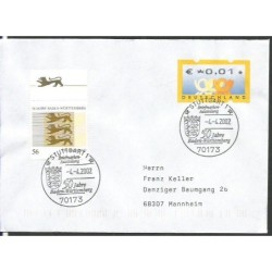 Niemcy 2002, Badenia Wirtembergia, herb. Stuttgart