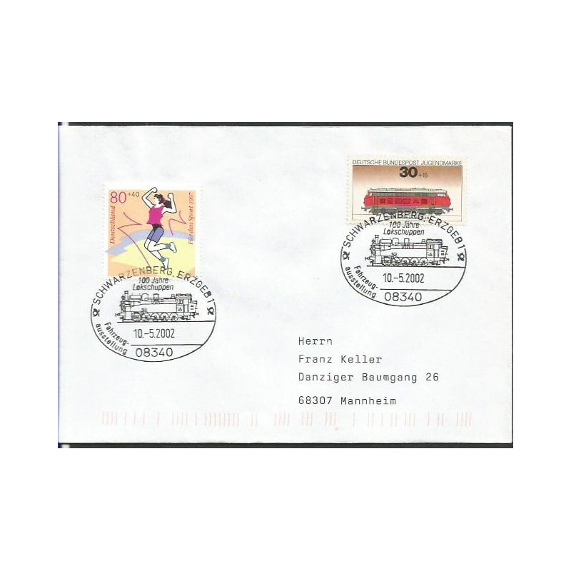 Niemcy 2002, Kolej, kolejnictwo. Schwedt