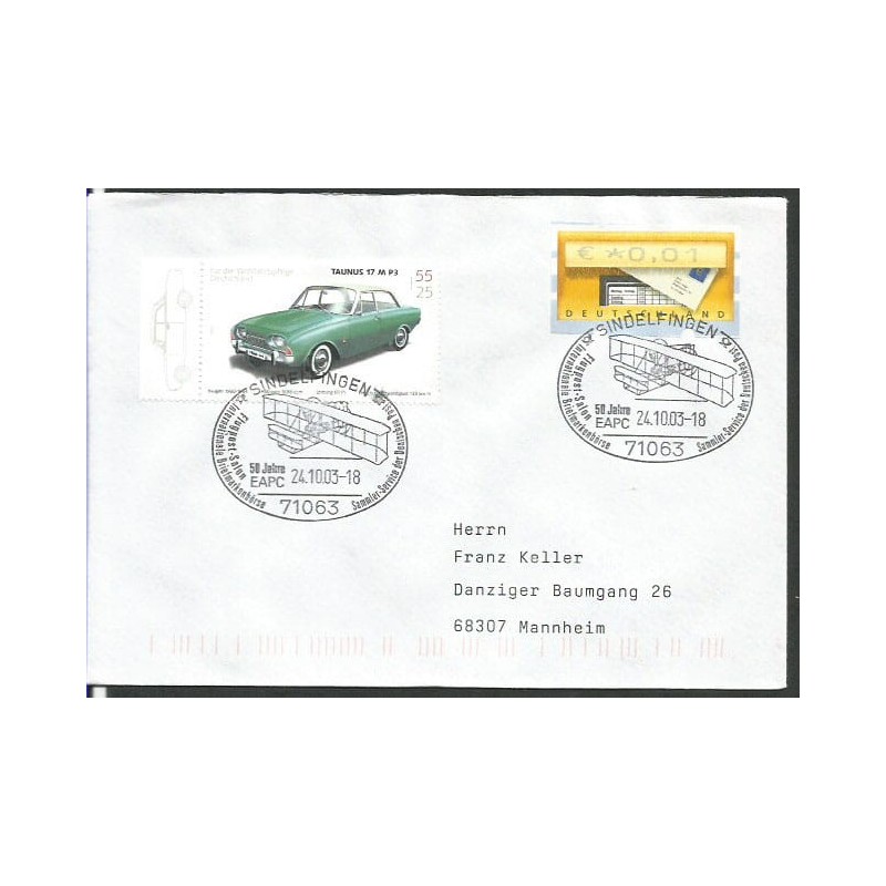 Niemcy 2003, Samolot. Sindelfingen