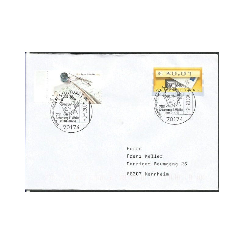 Niemcy 2004, E. Moricke, poezja, lueranizm. Stuttgart