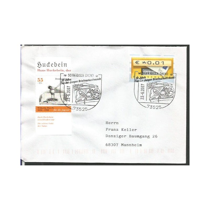 Niemcy 2007, Bajka, ptak. Schwabisch Gmund