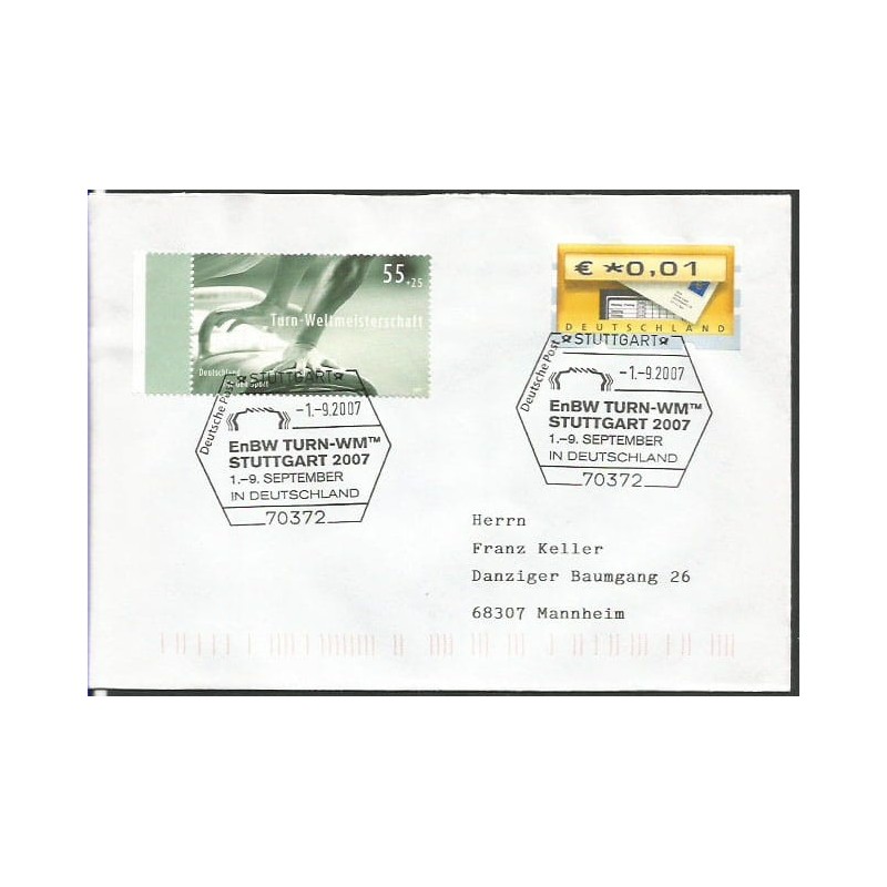 Niemcy 2007, Gimnastyka, MŚ. Stuttgart