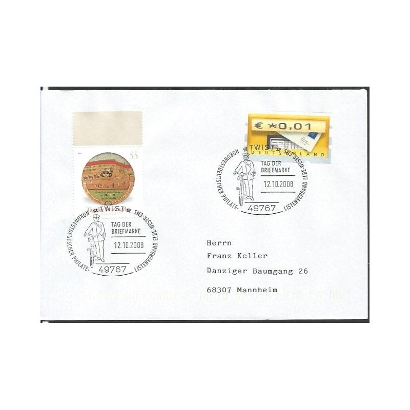 Niemcy 2008, Listonosz, rower. Twist