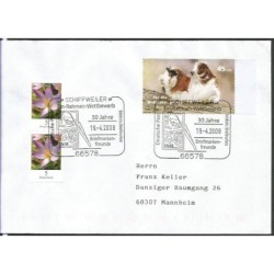 Niemcy 2008, SAAR, znaczek, pęseta. Schiffweiler