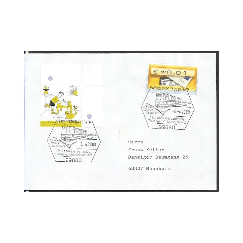 Niemcy 2008, Tramwaj. Waltershausen