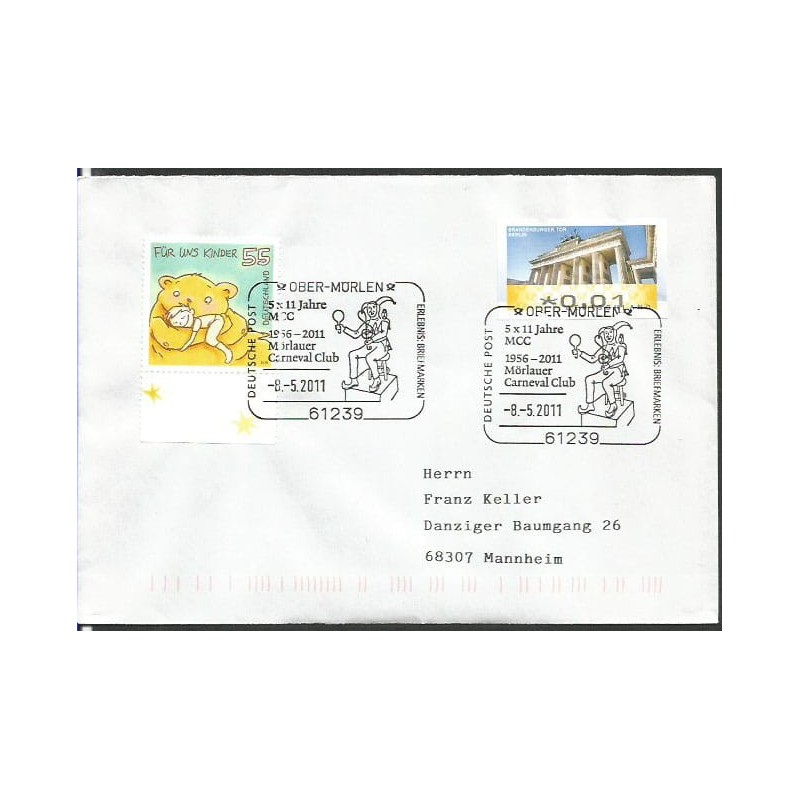 Niemcy 2011, Błazen, clown. Ober Morlen