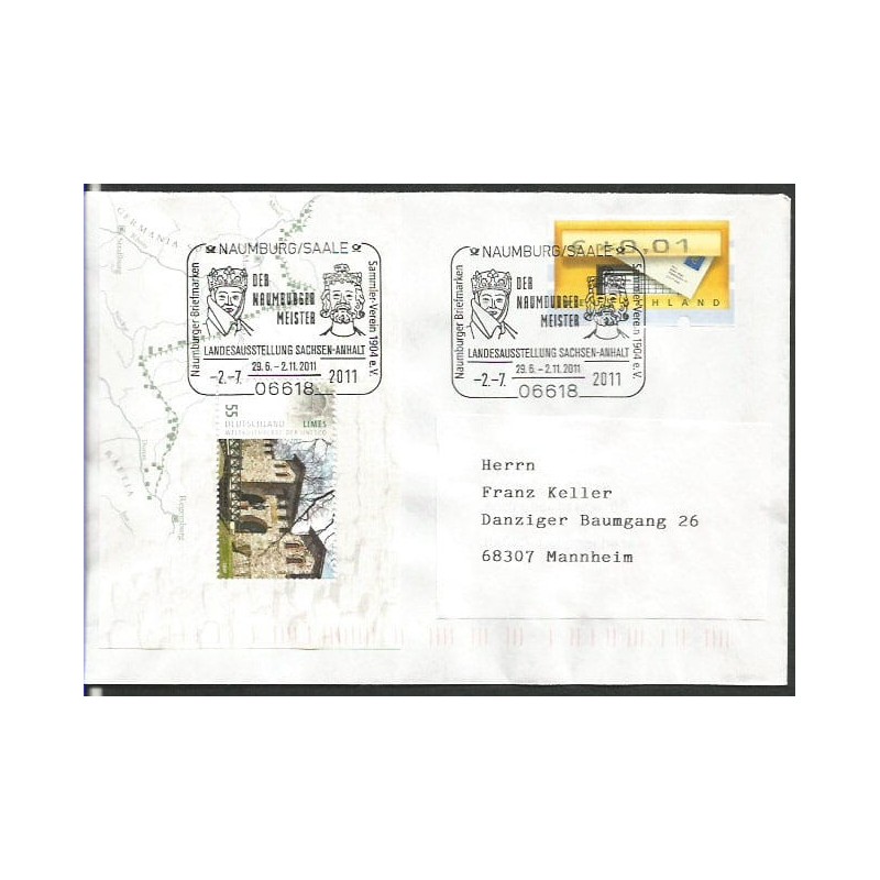 Niemcy 2011, Katedra, rzeźby. Naumburg