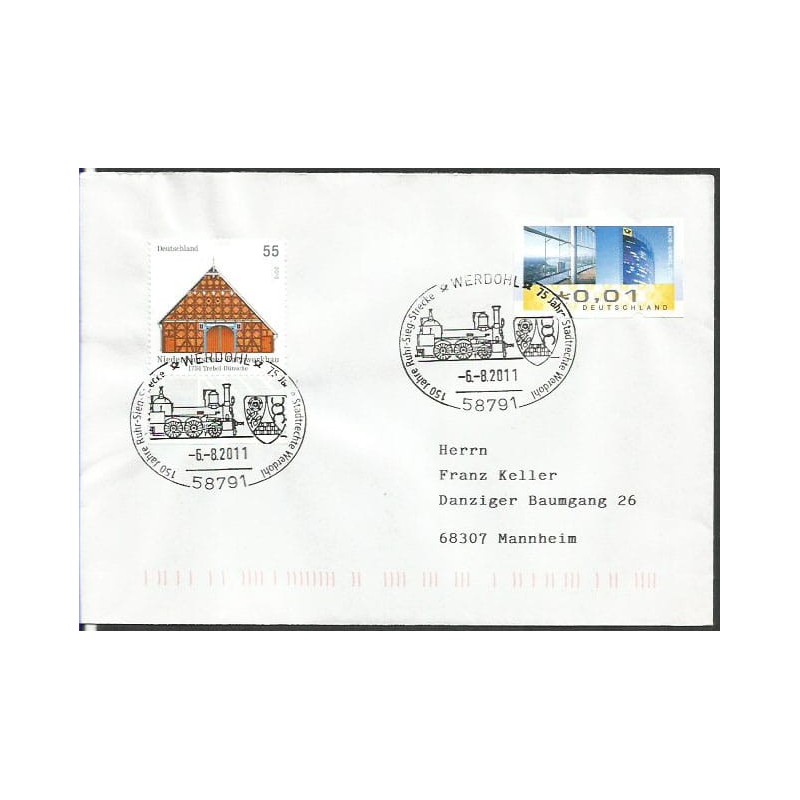 Niemcy 2011, Kolej, kolejnictwo. Werdohl