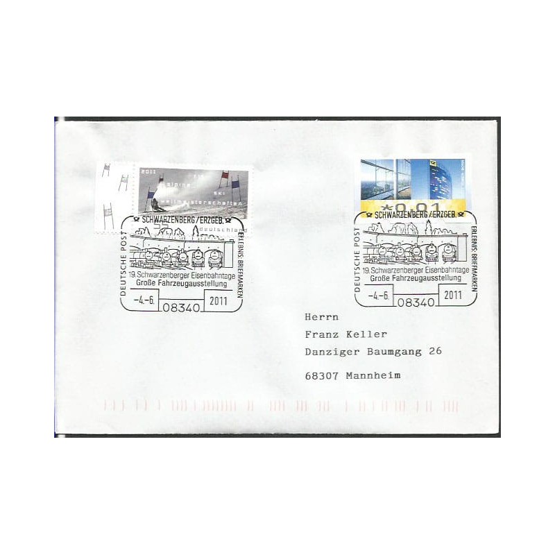 Niemcy 2011, Kolej, lokomotywownia. Schwarzenberg