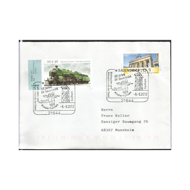 Niemcy 2012, Klub sportowy, gimnastyka, wieża. Sauensiek