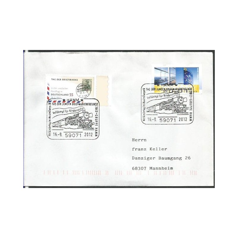 Niemcy 2012, Kolej, kolejnictwo. Hamm