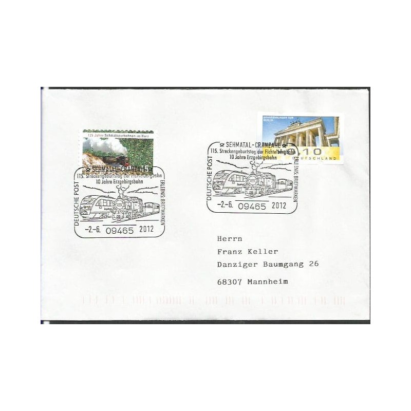 Niemcy 2012, Kolej, kolejnictwo. Sehmatal